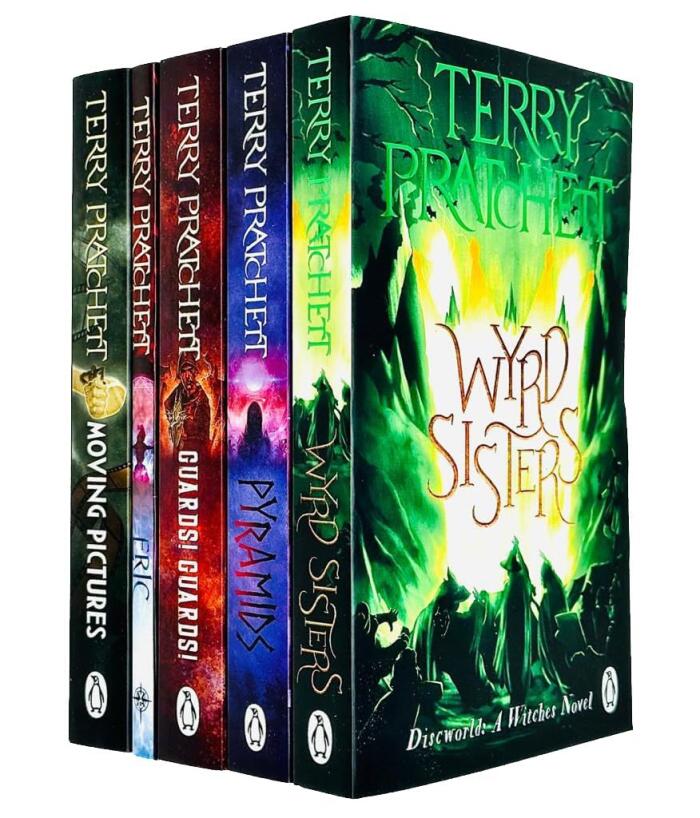 Terry Pratchett Discworld Novels Series 2 - 5 Books Collection Set
