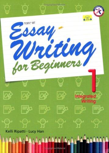 Essay Writing for Beginners 1, Integrated Writing w/Audio CD