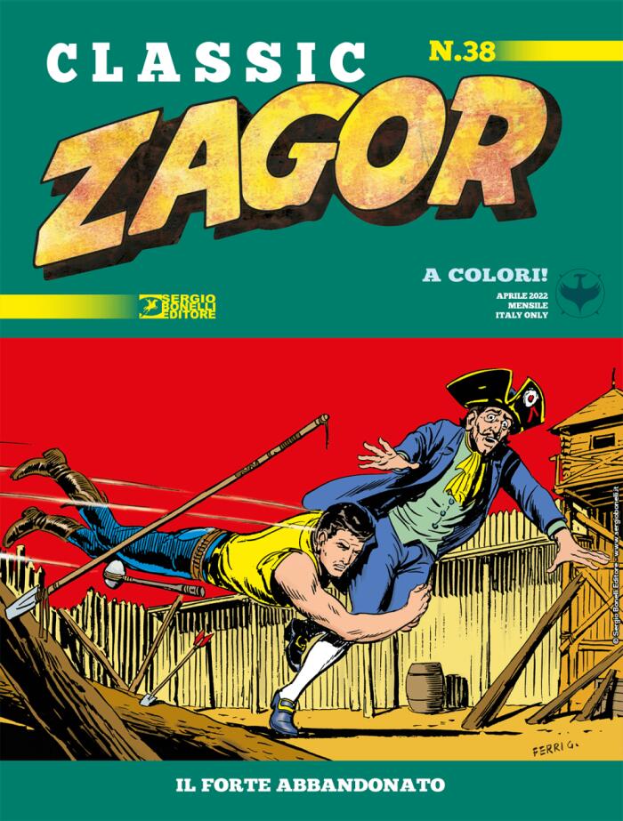 Zagor Classic, albo n. 38: Il forte abbandonato