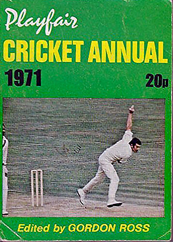 Playfair Cricket Annual 1971
