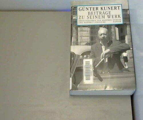 Beiträ⑤ zum Werk von Günter Kunert