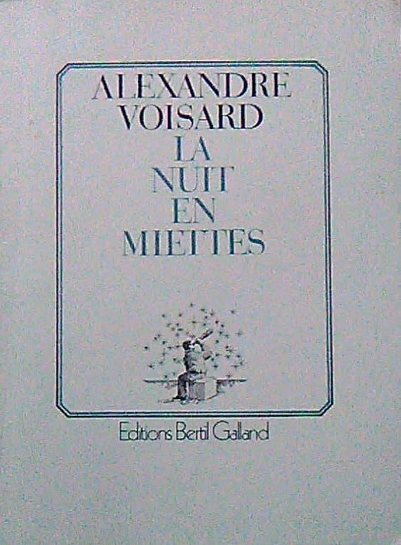 La nuit en miettes