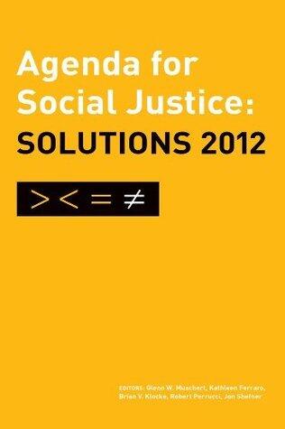 Agenda for Social Justice: Solutions 2012