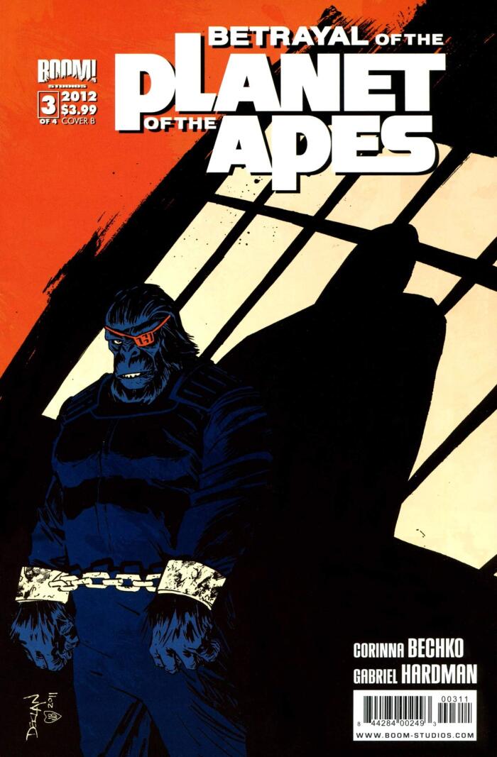Betrayal of the Planet of the Apes No. 3 Cover B