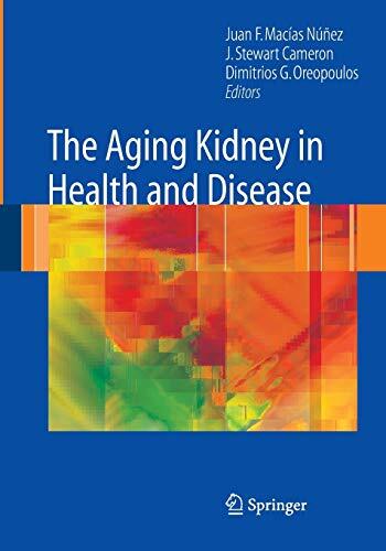 The Aging Kidney in Health and Disease