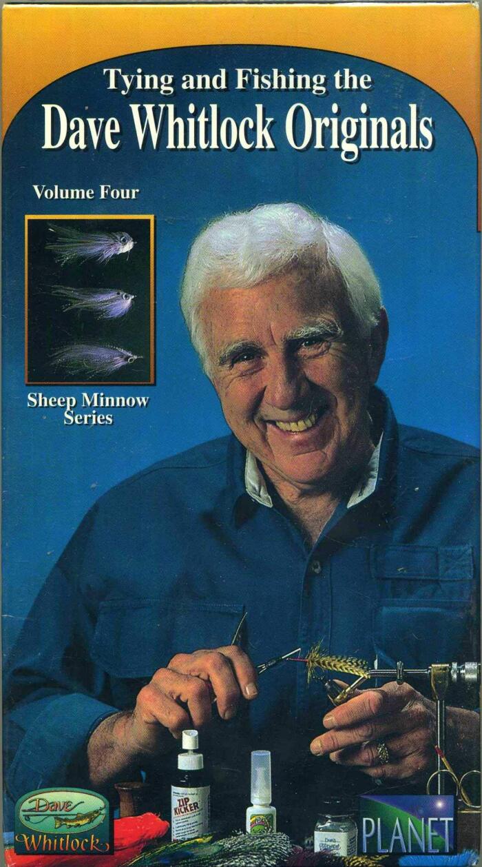 Tying and Fishing Dave Whitlock Originals Vol 4 Sheep Minnow VHS