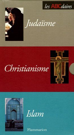 Coffret abcdaire religion: JUDAISME, CHRISTIANISME, ISLAM (ABCDAIRES