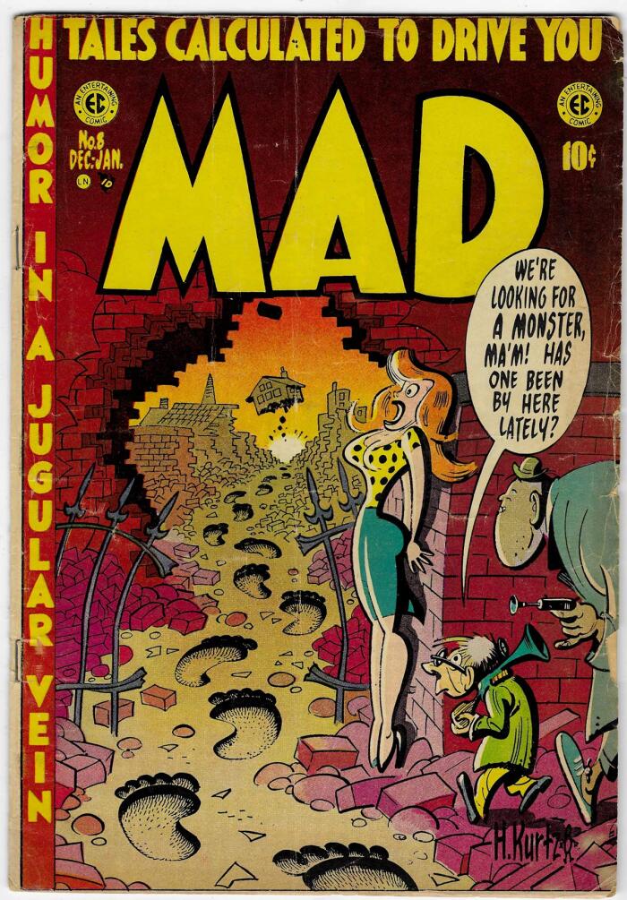 MAD Magazine #8 - EC Comics 1953