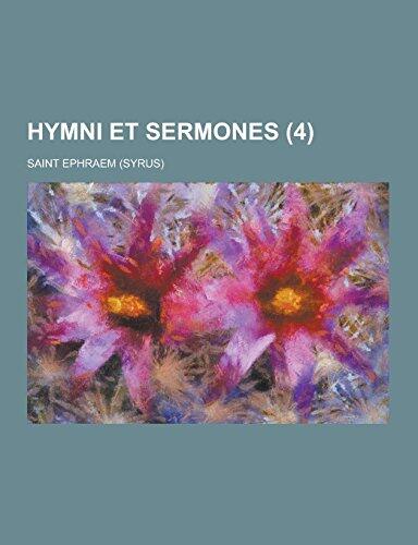 Hymni Et Sermones (4 )