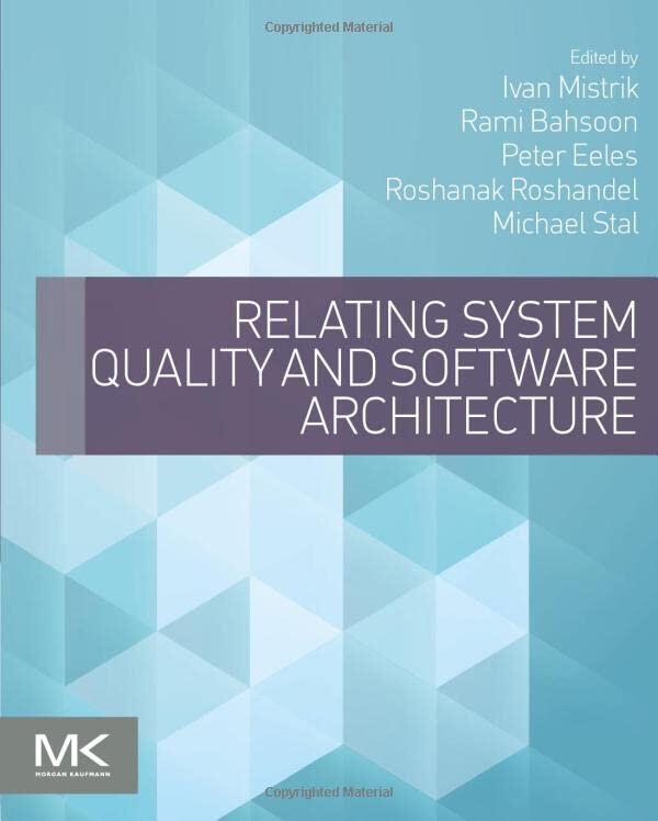 Relating System Quality and Software Architecture
