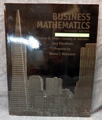 Student's Solutions Manual for Business Mathematics (11th Edition)