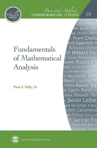 Fundamentals of Mathematical Analysis