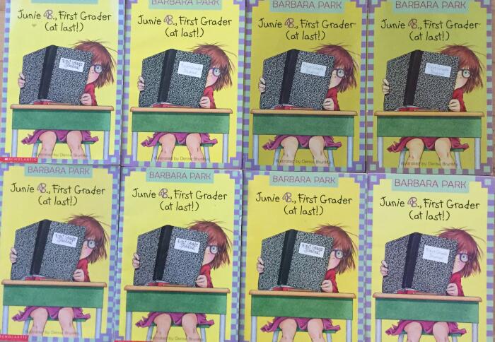 Junie B., First Grader (at last) by Barbara Park Class Reading Group Set of 8 Copies