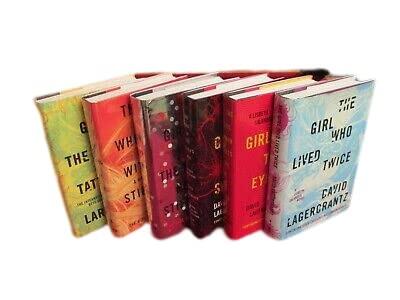 The Girl With the Dragon Tattoo Series ~ 6 Books by Stieg Larsson/D. Lagercrantz [Hardcover] Stieg Larsson