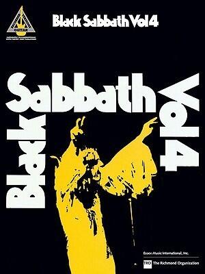 Black Sabbath Vol. 4 Guitar Sheet Music Songbook | Guitar Tablature with Note-for-Note Transcriptions from the 1972 Album | Includes Changes, ... Dream and More