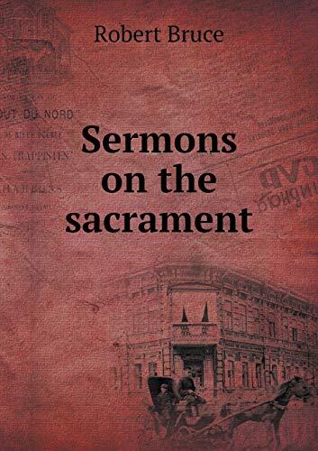 Sermons on the sacrament