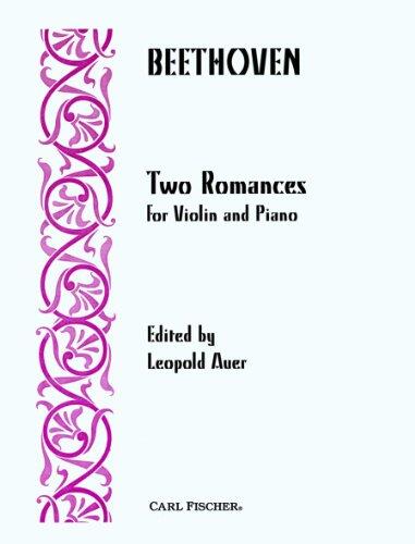 O4132 - Two Romances for Violin and Piano