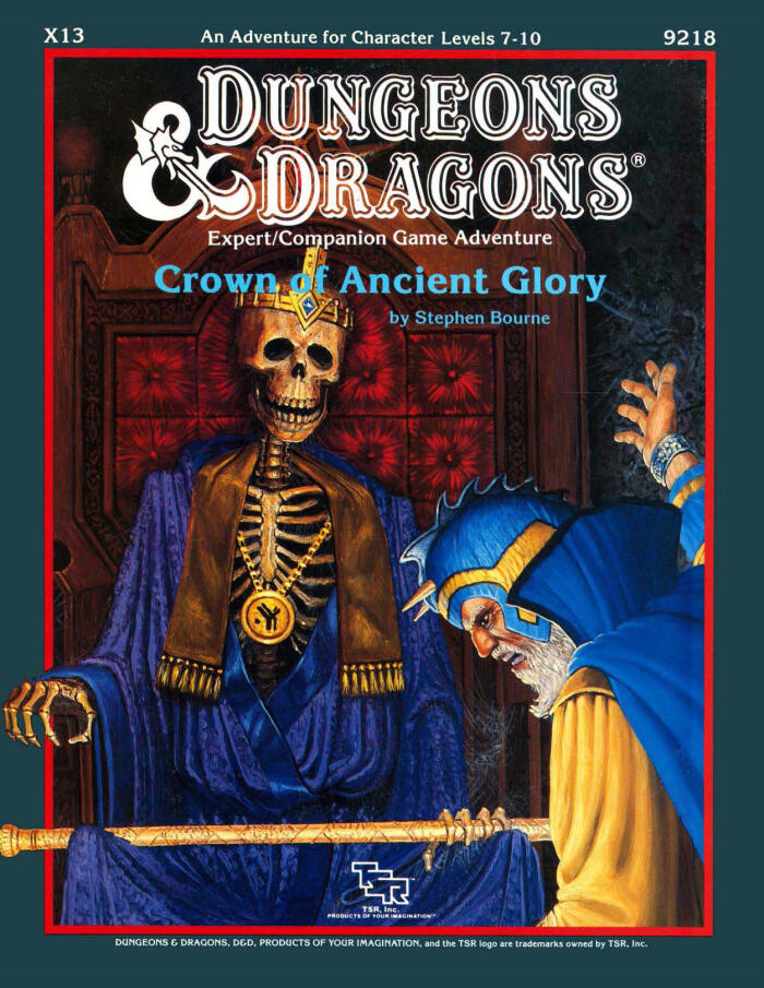Crown of Ancient Glory: Standard Module X13