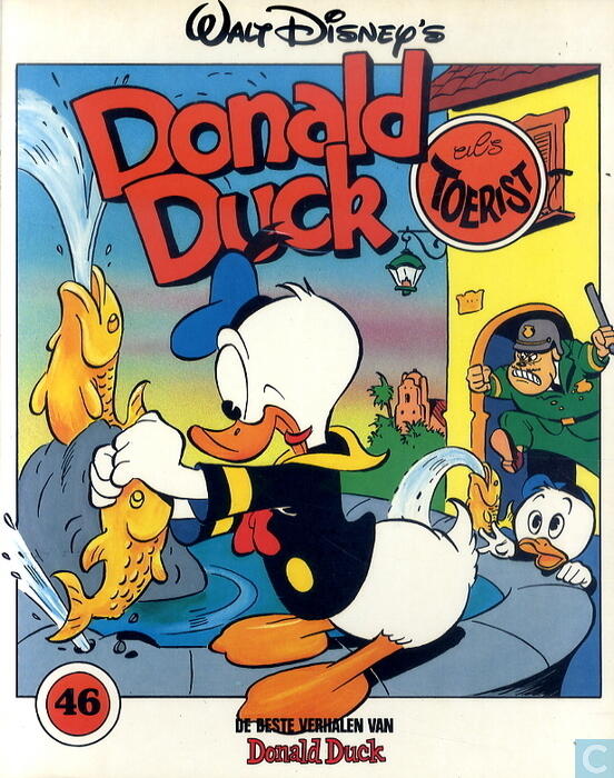 Donald Duck als toerist