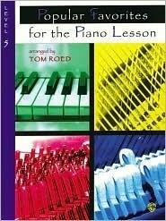 Popular Favorites for the Piano Lesson: Level 5