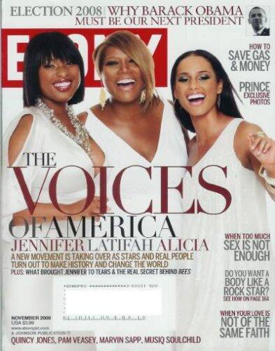 Ebony (November 2008): Jennifer Hudson, Prince, & More!