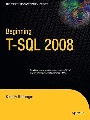 Beginning Tsql 2008