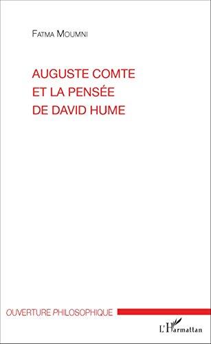 Auguste Comte et la pensée de David Hume (Ouverture Philosophique)
