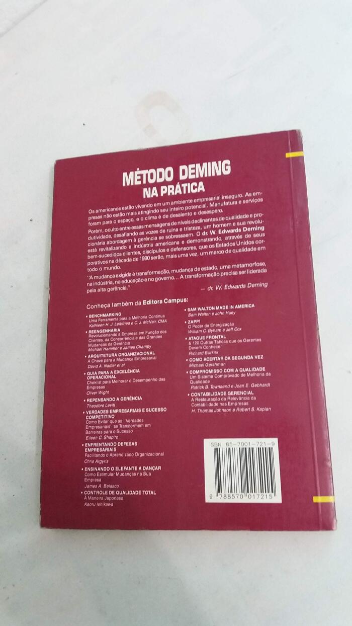 Metodo Deming Na Pratica