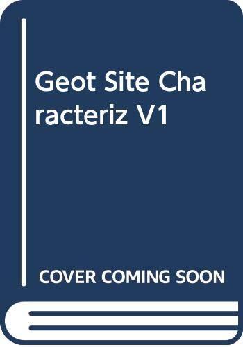 Geot Site Characteriz V1