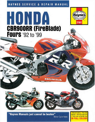 Honda CBR900RR Service and Repair Manual