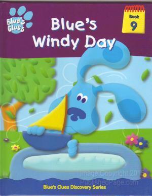 Blue's windy day