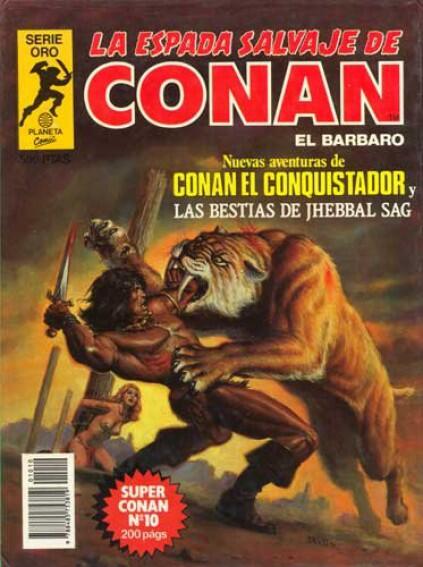 Nuevas Aventuras de Conan el Conquistador. Las Bestias De Jhebbal Sag