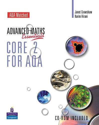 A Level Maths Essentials Core 2 for AQA (Book and CD-ROM)