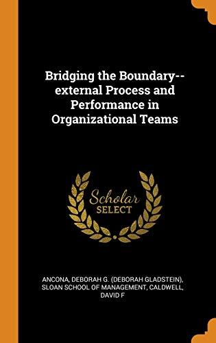 Bridging the Boundary: External Process and Performance in Organizational Teams