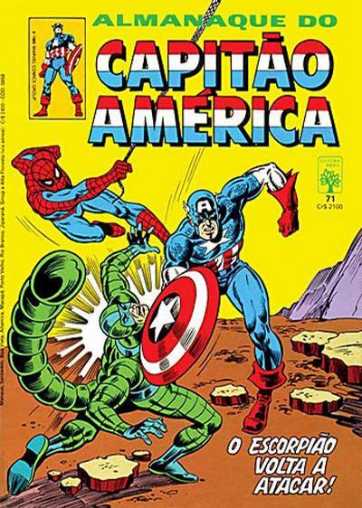 Almanaque do Capitão América nº 71 - O Escorpião Volta a Atacar!