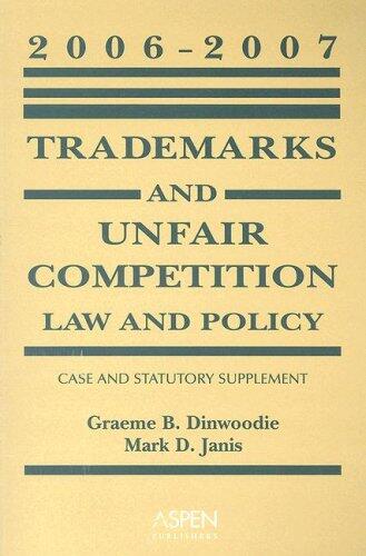 Trademarks and Unfair Competition (2006-2007): Case and Statutory