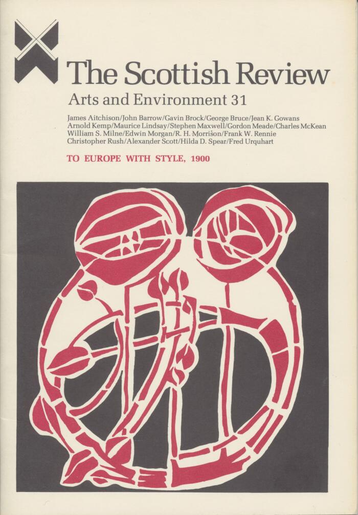 The Scottish Review: Arts and Environment 31