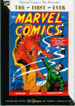 Marvel Comics Re-Presents The First Ever Marvel Comics