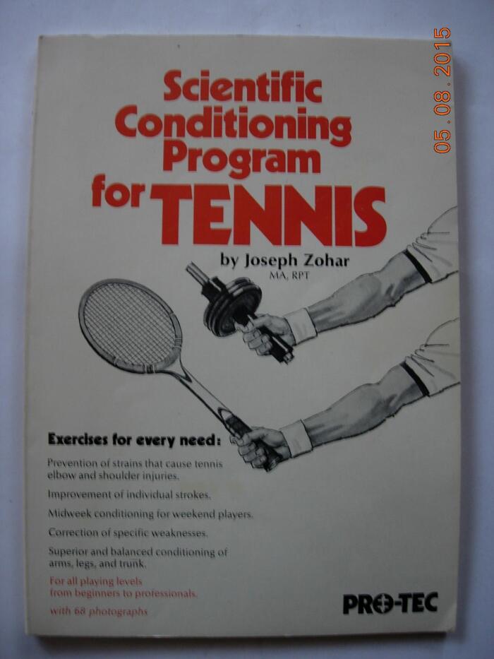 Scientific conditioning program for tennis