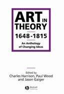 Art in Theory, 1648-1815 :: An Anthology of Changing Ideas