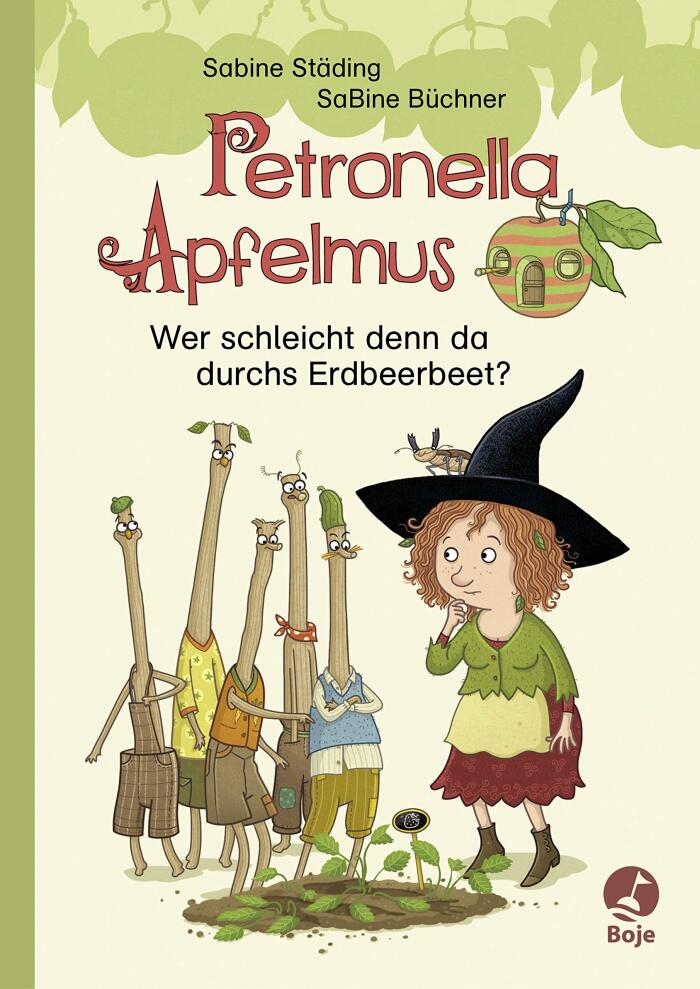 Wer schleicht denn da durchs Erdbeerbeet?