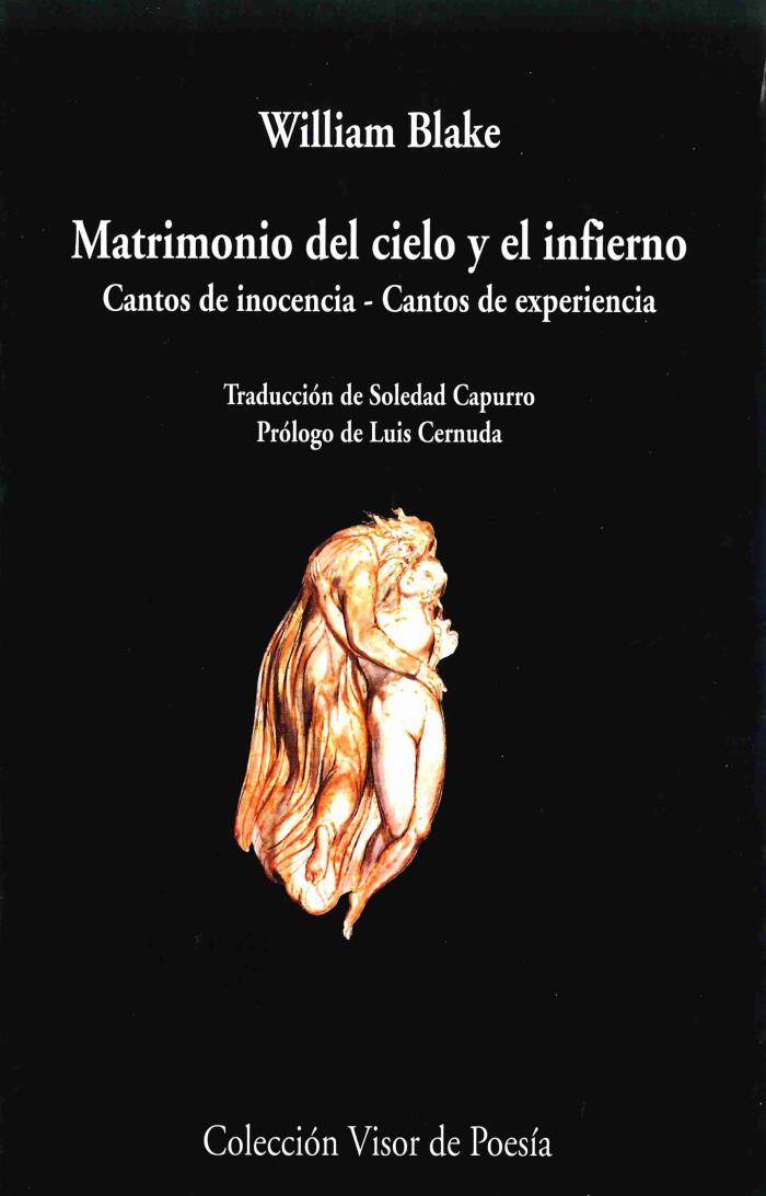 Matrimonio Del Cielo Y El Infierno; Cantos  de Inocencia y de Experiencia