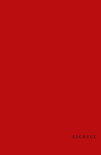 ESCHYLE / Le Rouge: Carnet de notes ligné 5,626 x 8,75 po