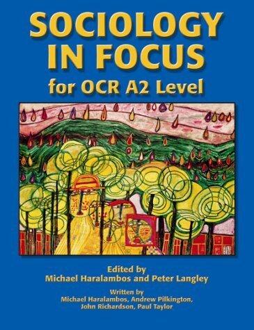 Sociology in Focus for OCR A2 Level