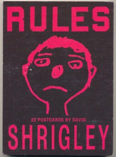 Rules: 22 Postcards by David Shrigley