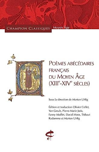 Poèmes abécédaires français du Moyen Âge -