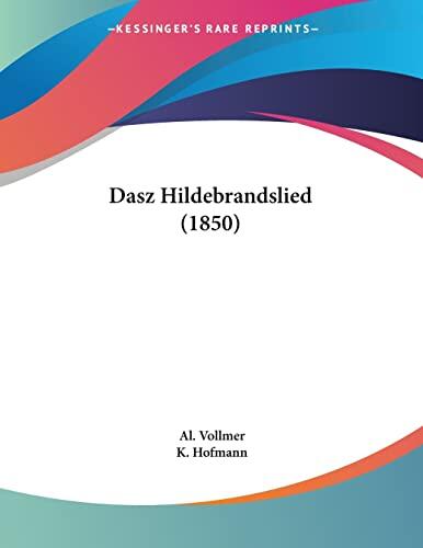 Dasz Hildebrandslied