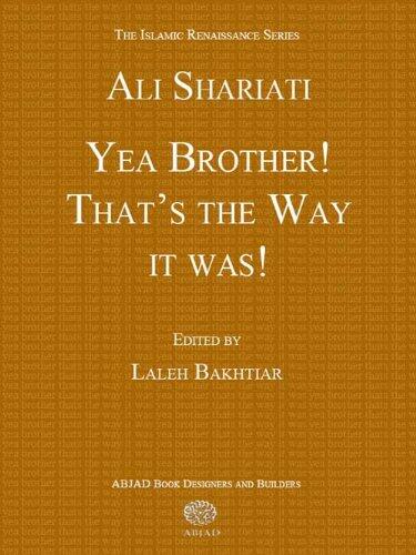 Yea, Brother! That's the way it was!