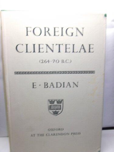 Foreign Clientelae, 264-70 B.C.