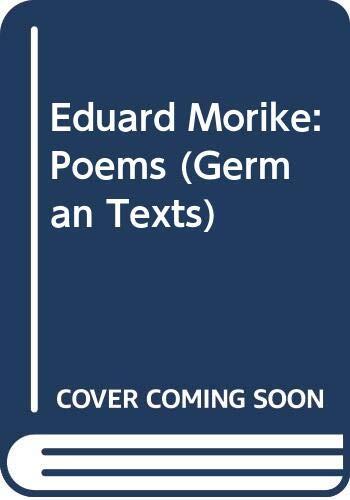 Eduard Morike: Poems
